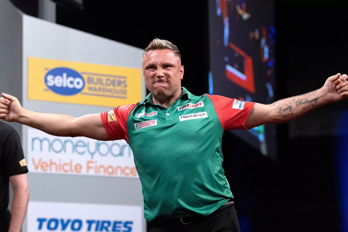Gerwyn Price at World Cup of Darts