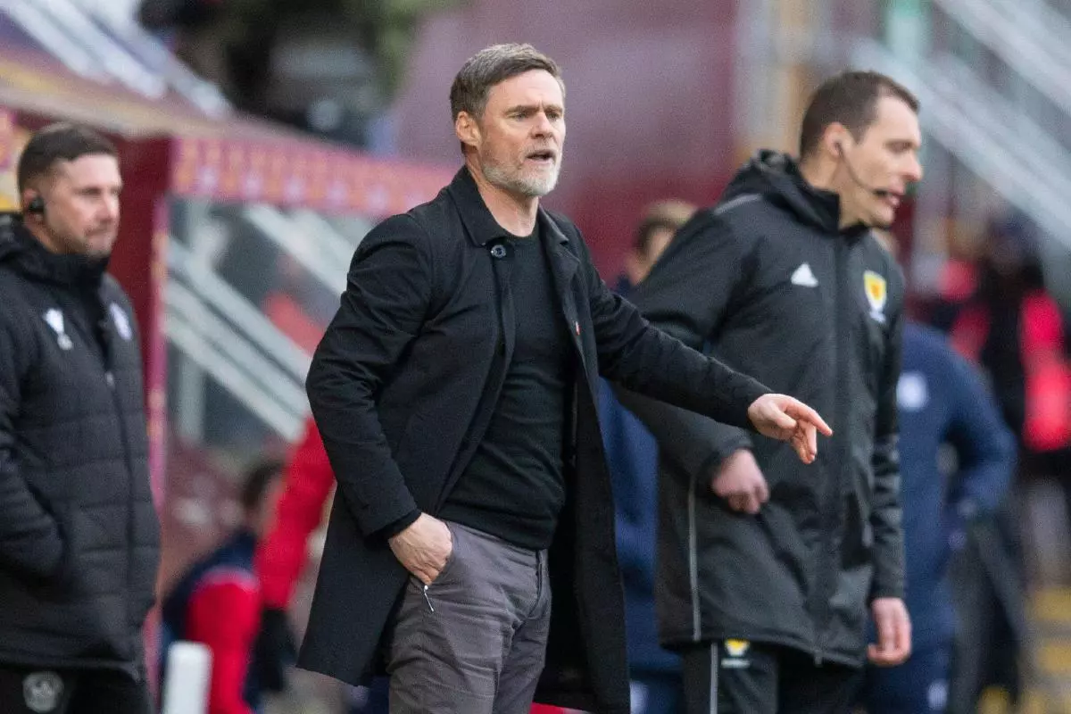 Motherwell manager Graham Alexander
