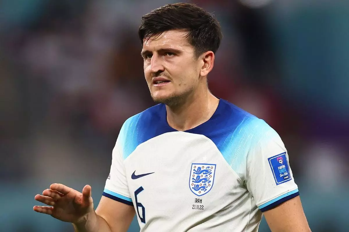 England defender Harry Maguire