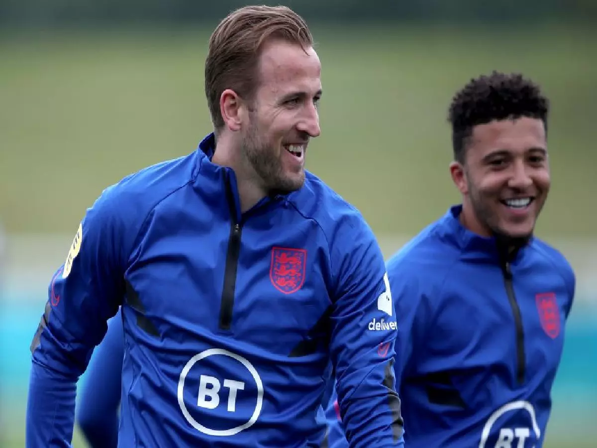 Harry Kane England training