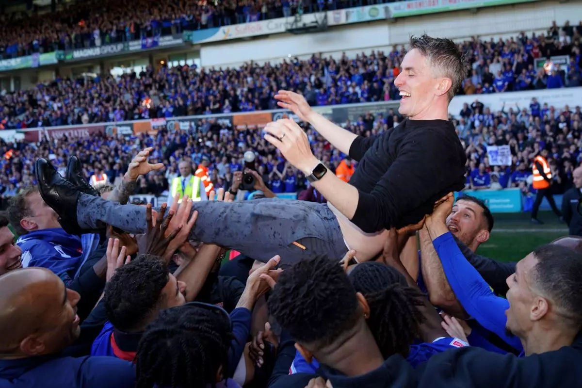 Ipswich Town manager Kieran McKenna