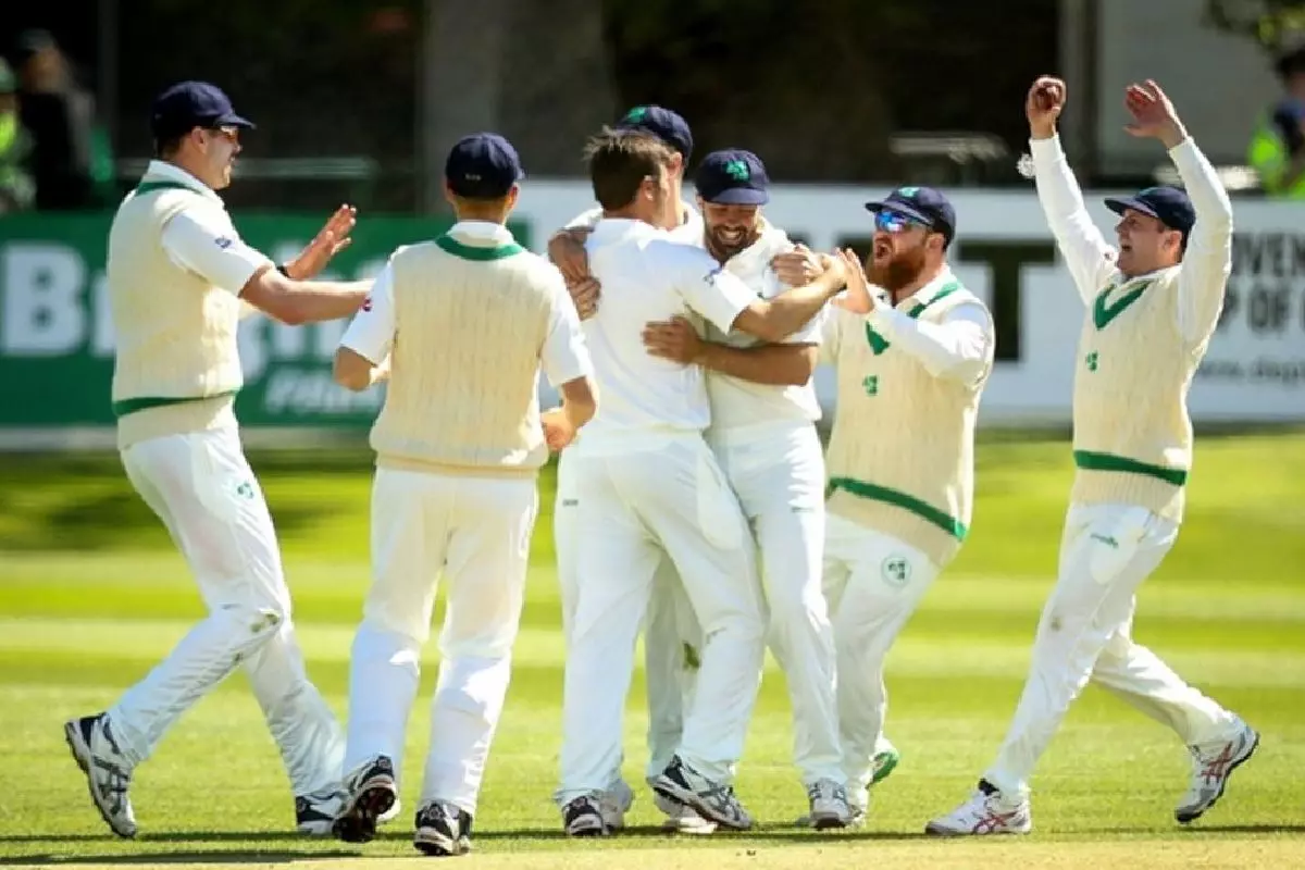 Ireland Test wicket