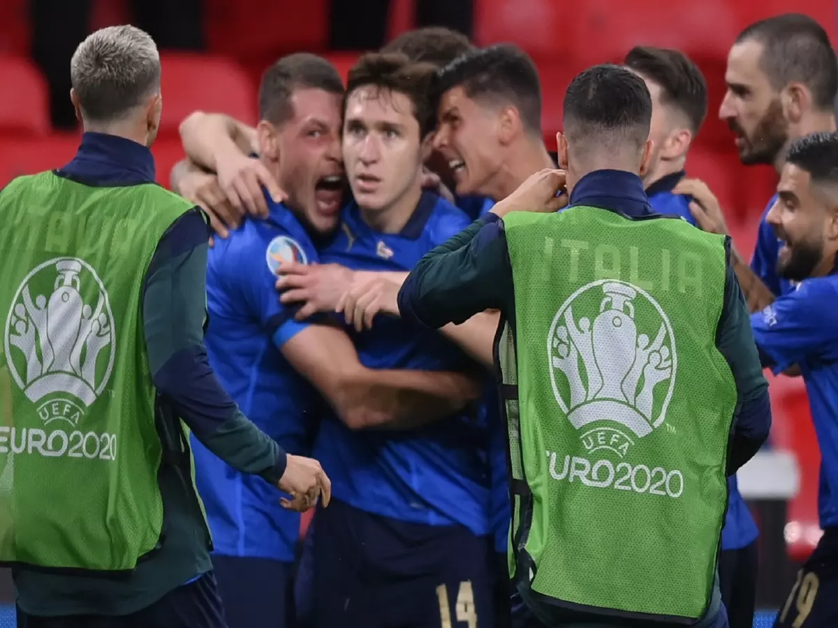 Chiesa scores a sensational goal