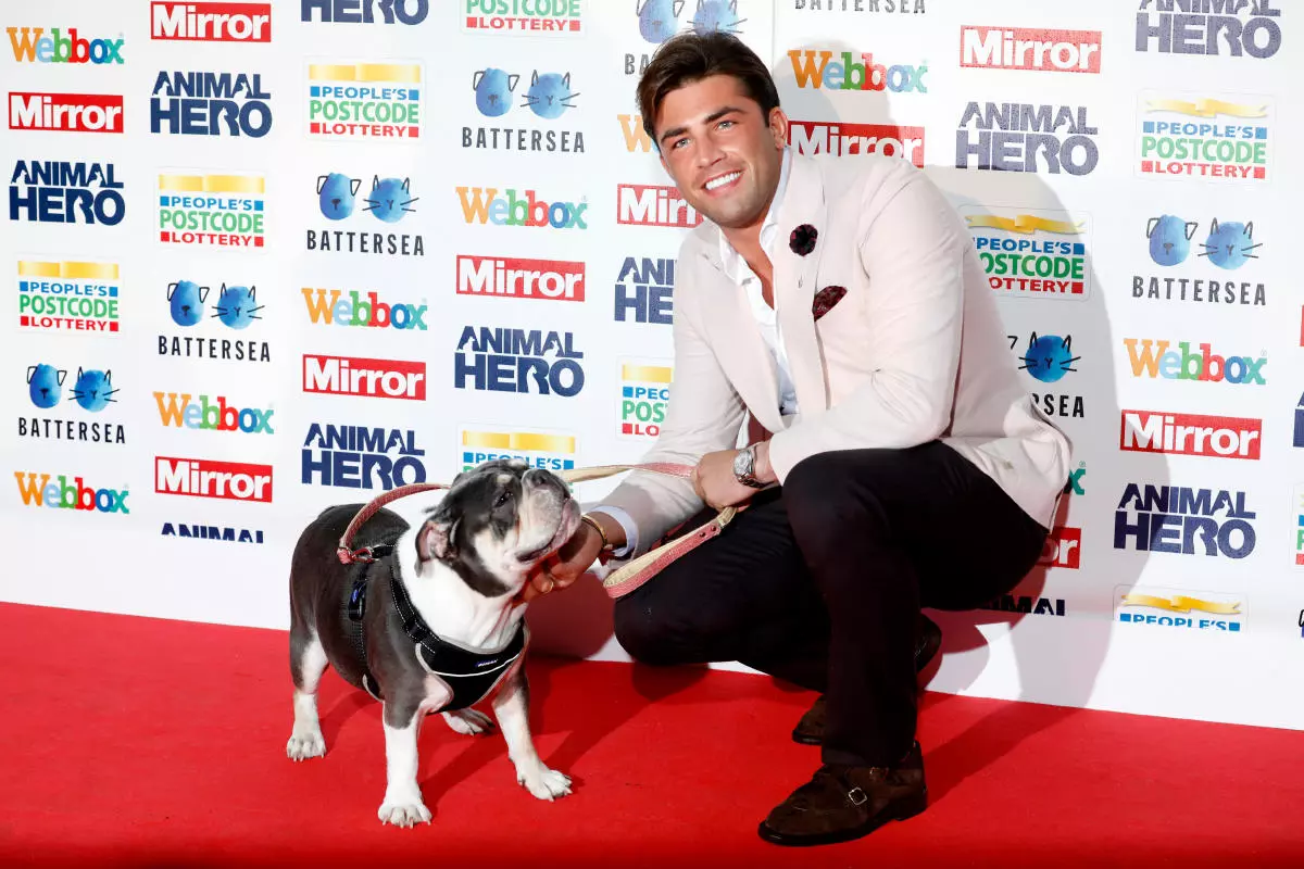 Jack Fincham attending the Mirror Animal Hero Awards 2019
