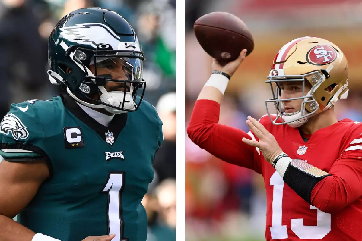 Jalen Hurts vs Brock Purdy