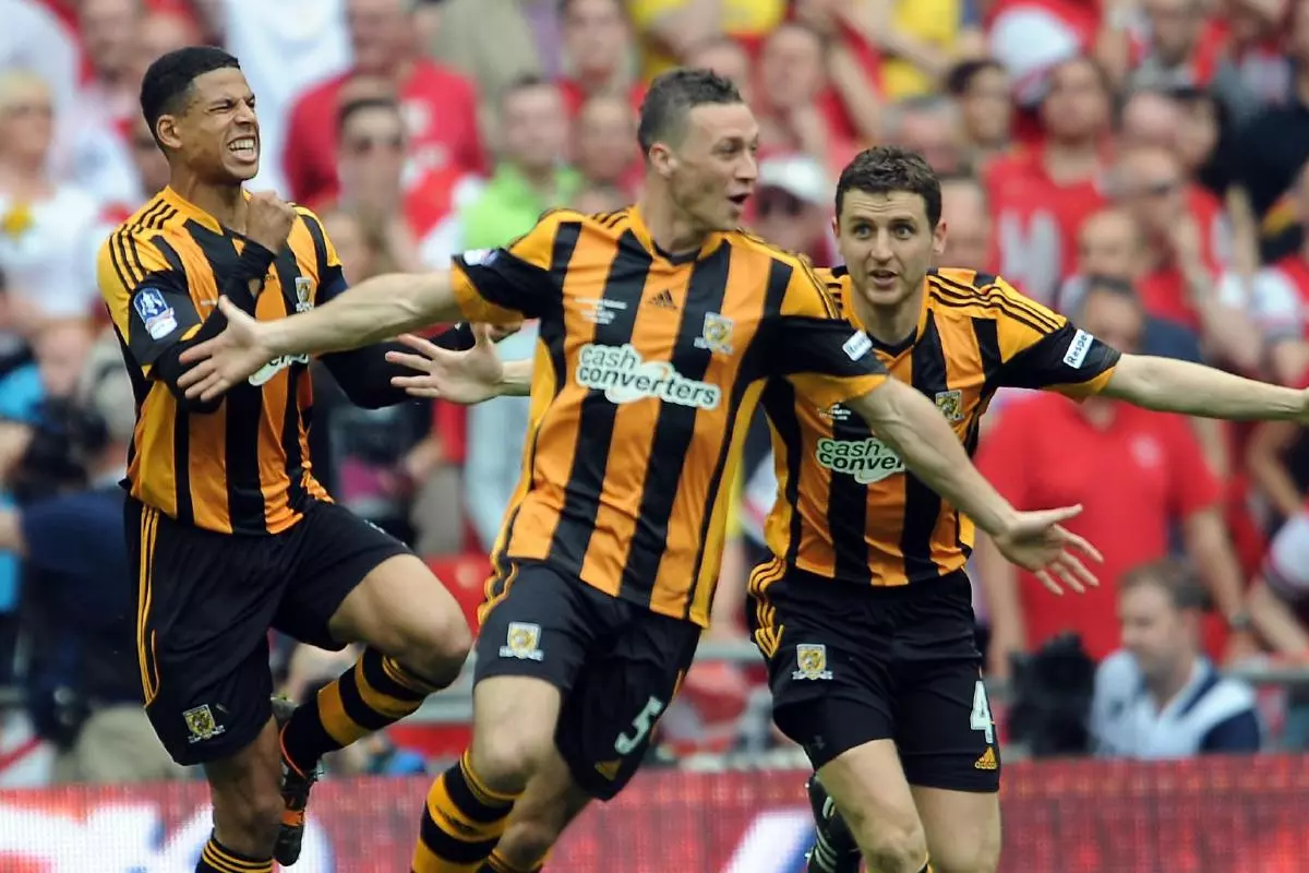 James Chester Hull City FA Cup final goal May14