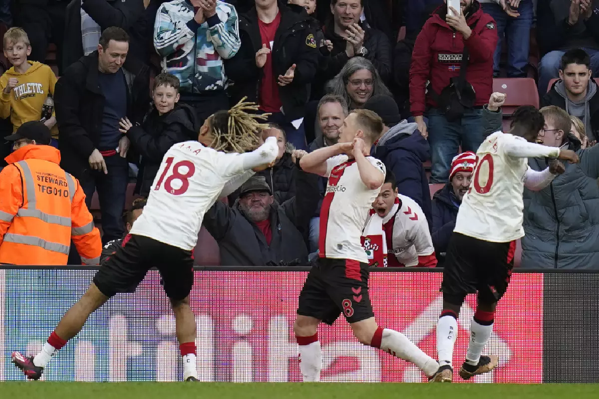 James Ward-Prowse goal celebration