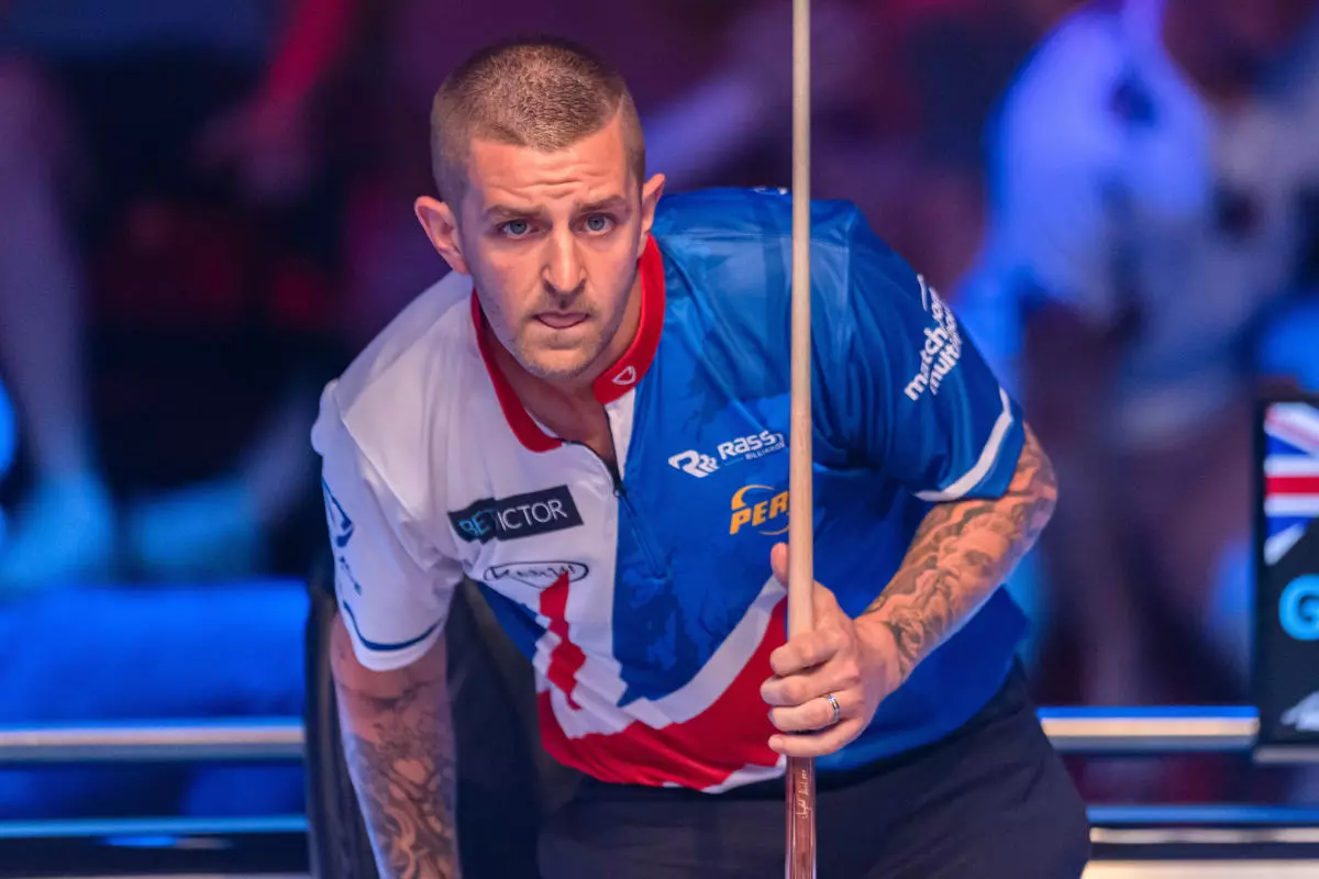 Jayson Shaw during Betvictor World Cup of Pool 