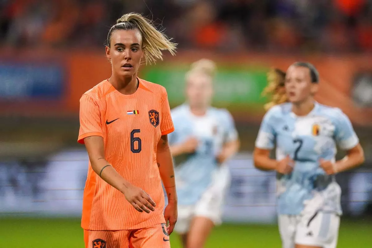 Jill Roord of the Netherlands