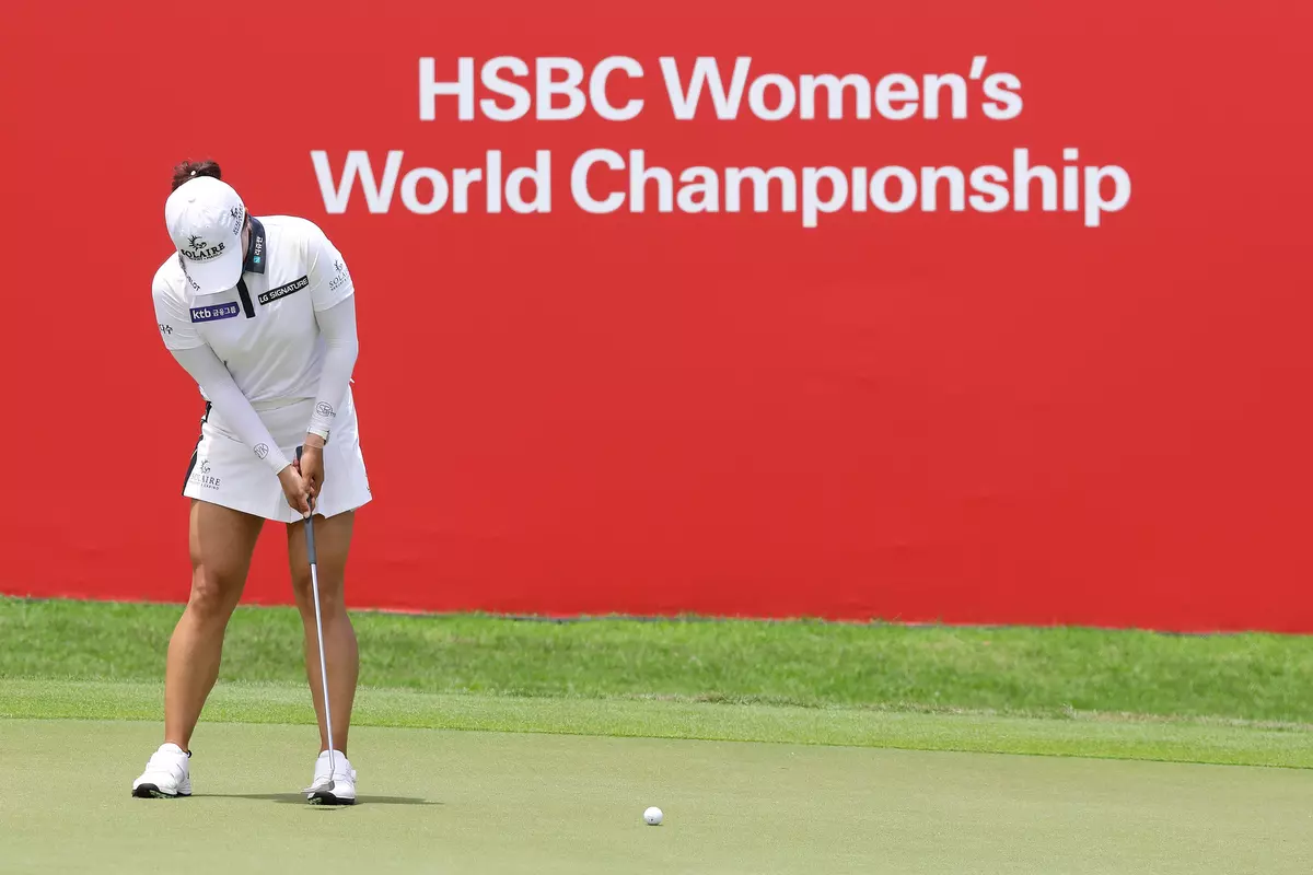 Jin Young Ko win the 2022 HSBC