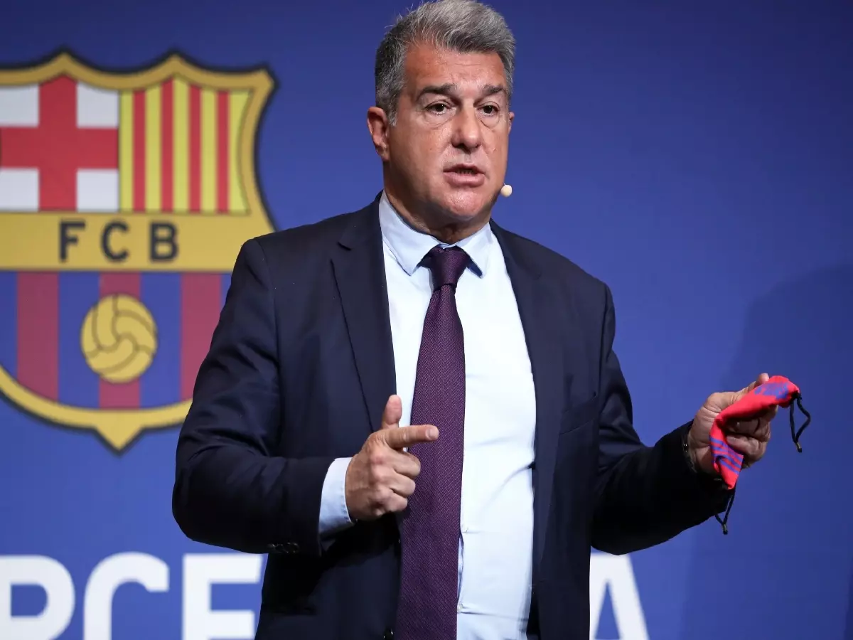 Joan Laporta Barcelona Feb22