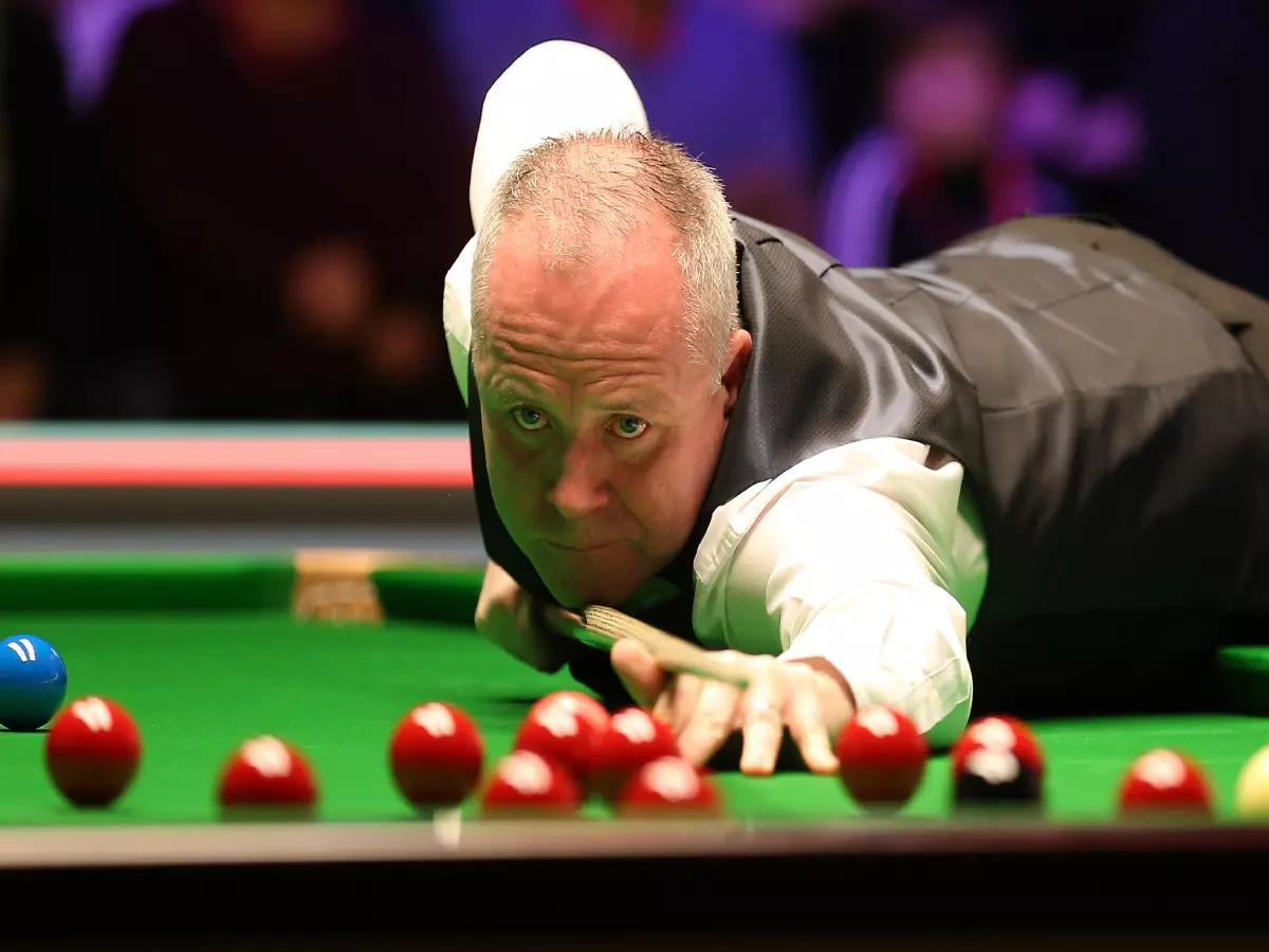 John Higgins during day four of the Cazoo UK Championship at the York Barbican. Picture date: Saturday November 27, 2021.