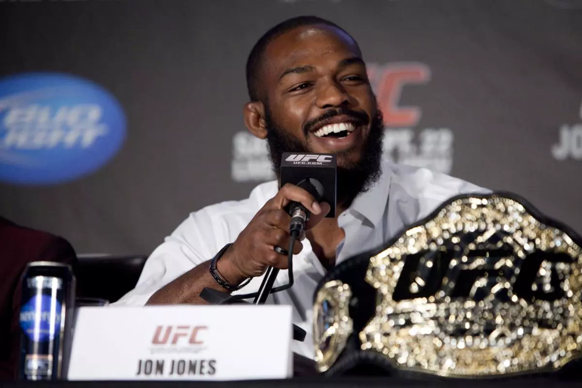 Jon Jones speaks during the UFC 152 pre-fight press conference