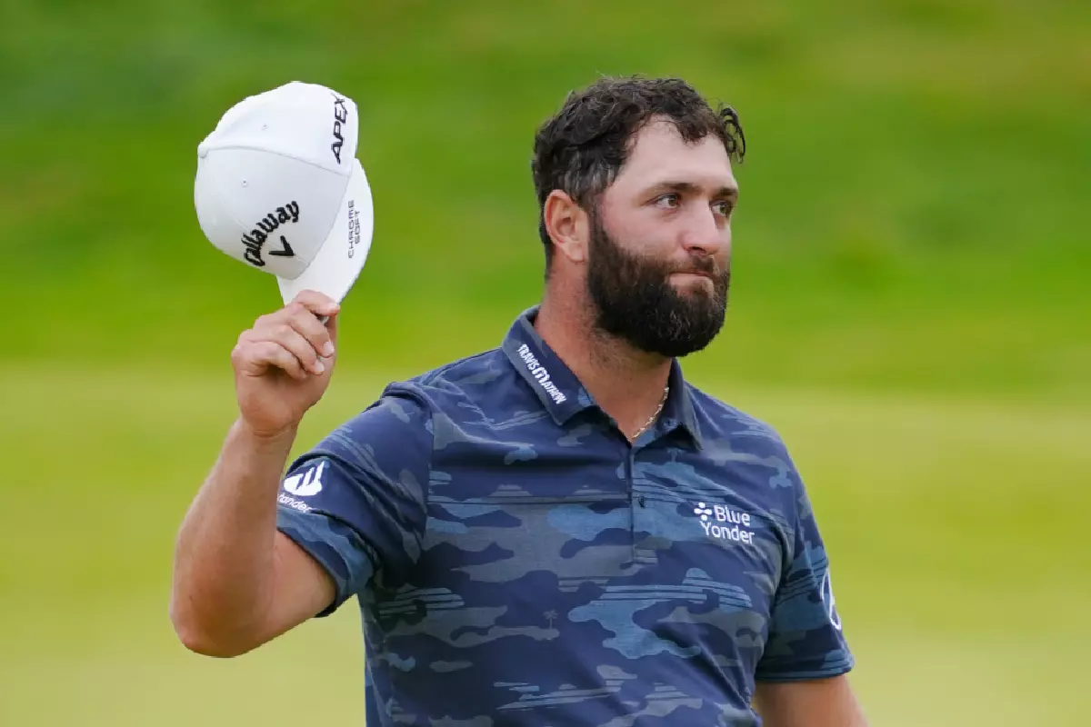 Jon Rahm at the Open - Jul 2023
