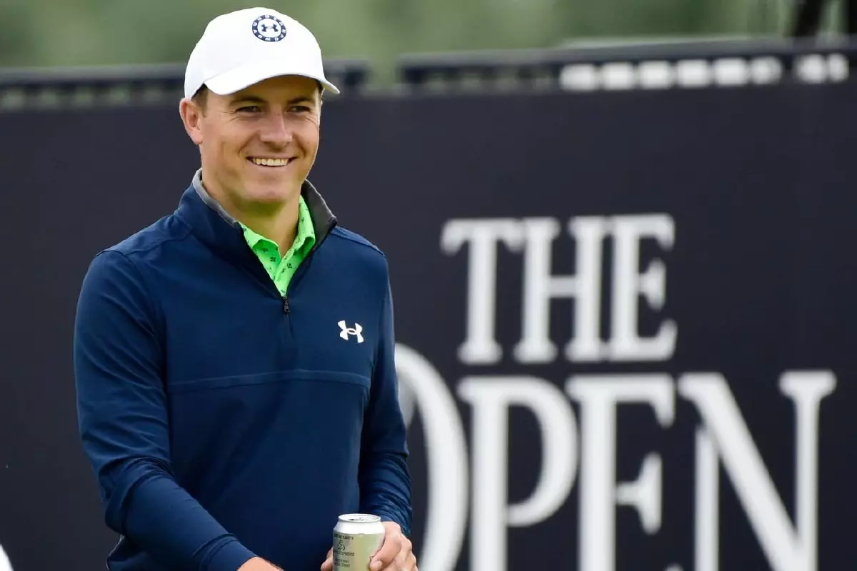 Jordan Spieth at The Open