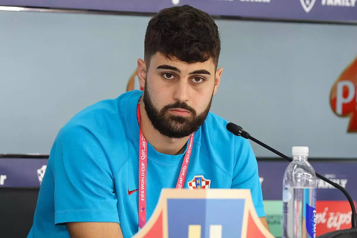 Josko Gvardiol of Croatia 15 Dec 2022