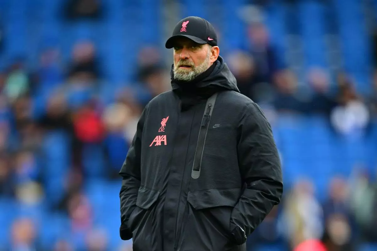 Jurgen Klopp of Liverpool 29 Jan 2023