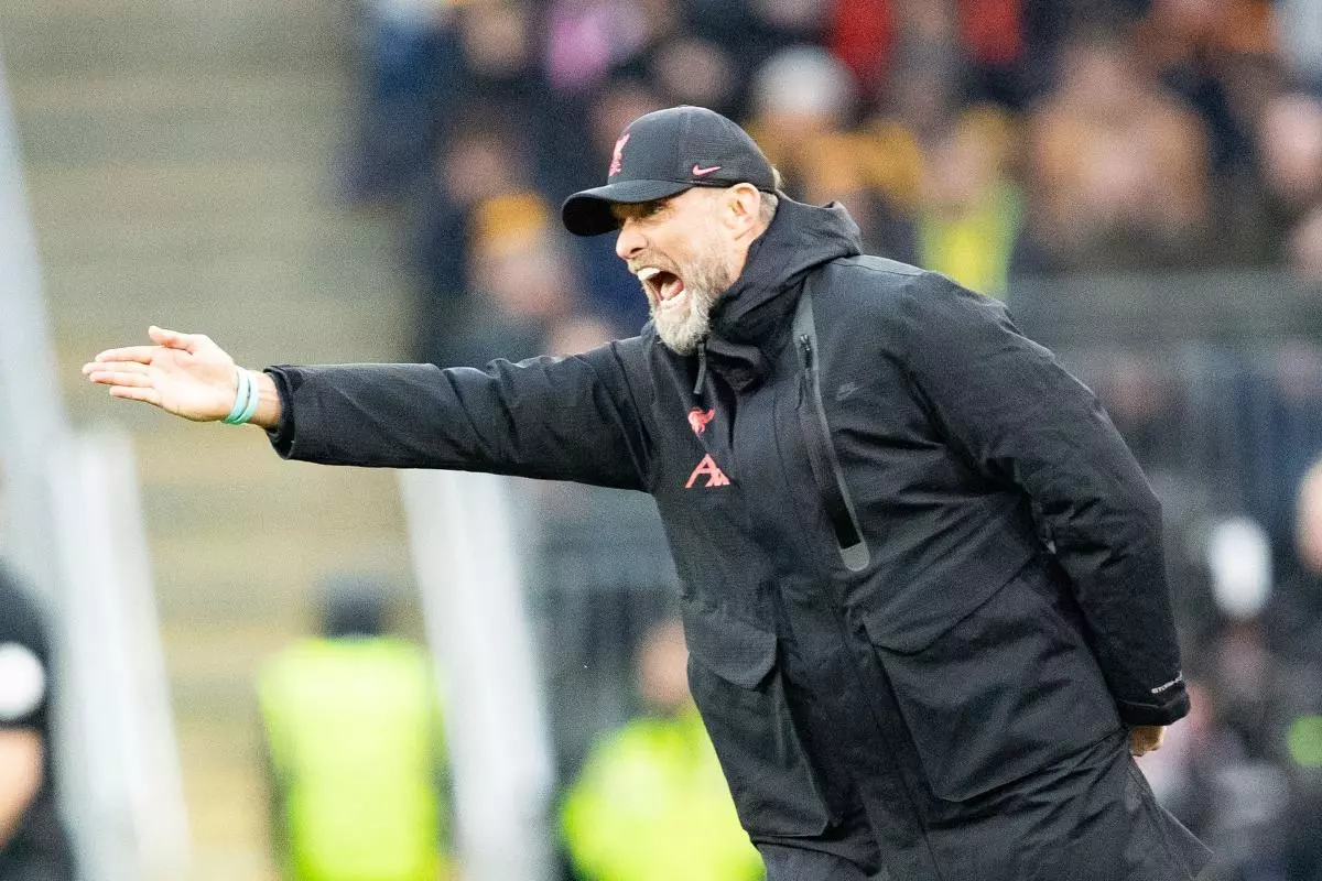 Jurgen Klopp of Liverpool 4 Feb 2023