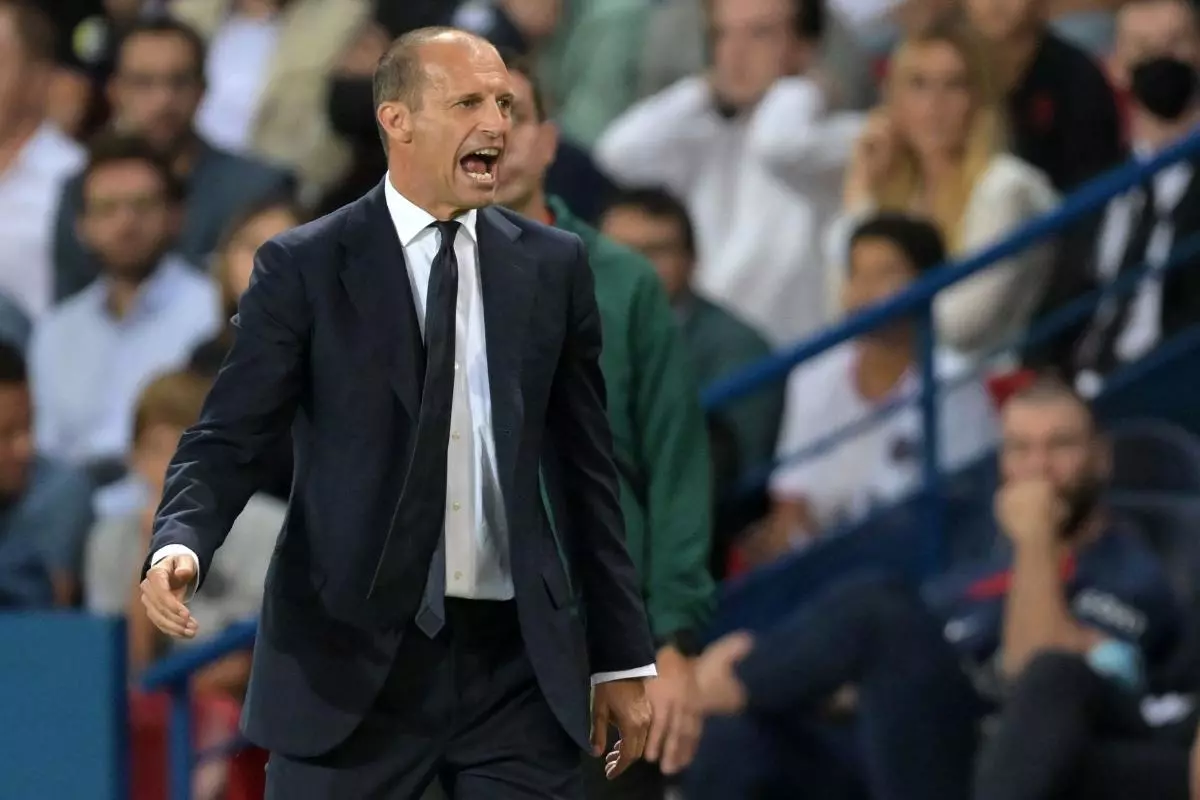 Juventus FC trainer coach Massimiliano Allegri 