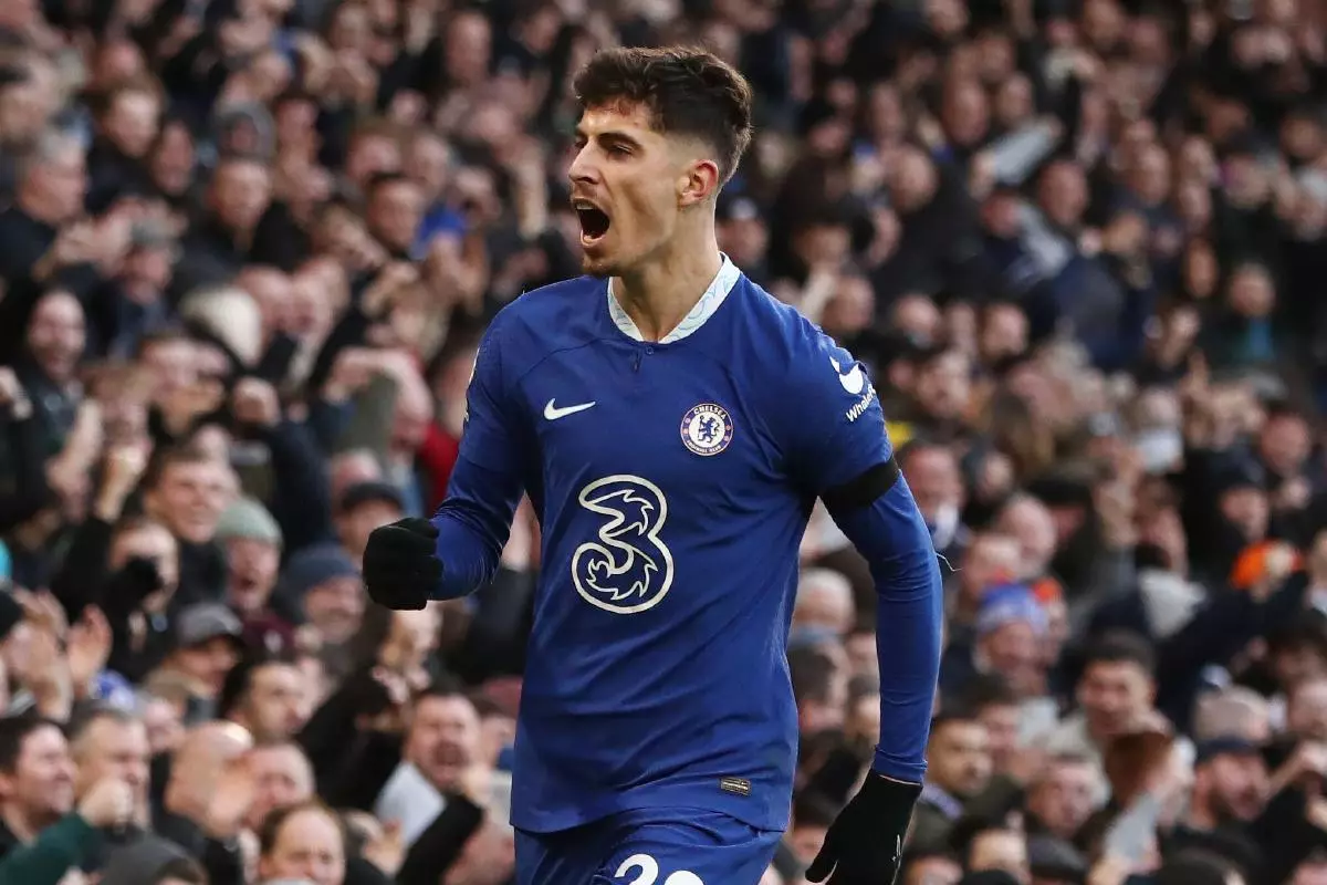 Kai Havertz of Chelsea Jan 2023