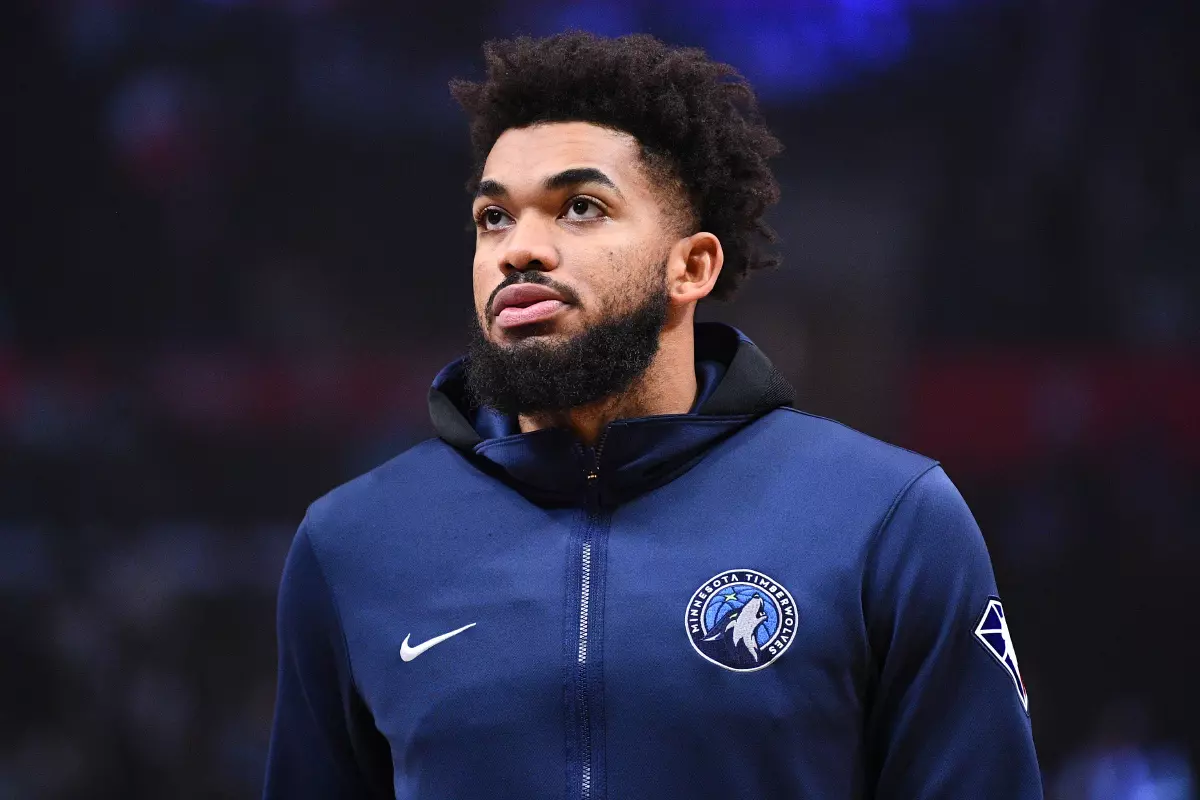 Minnesota Timberwolves Center Karl-Anthony Towns
