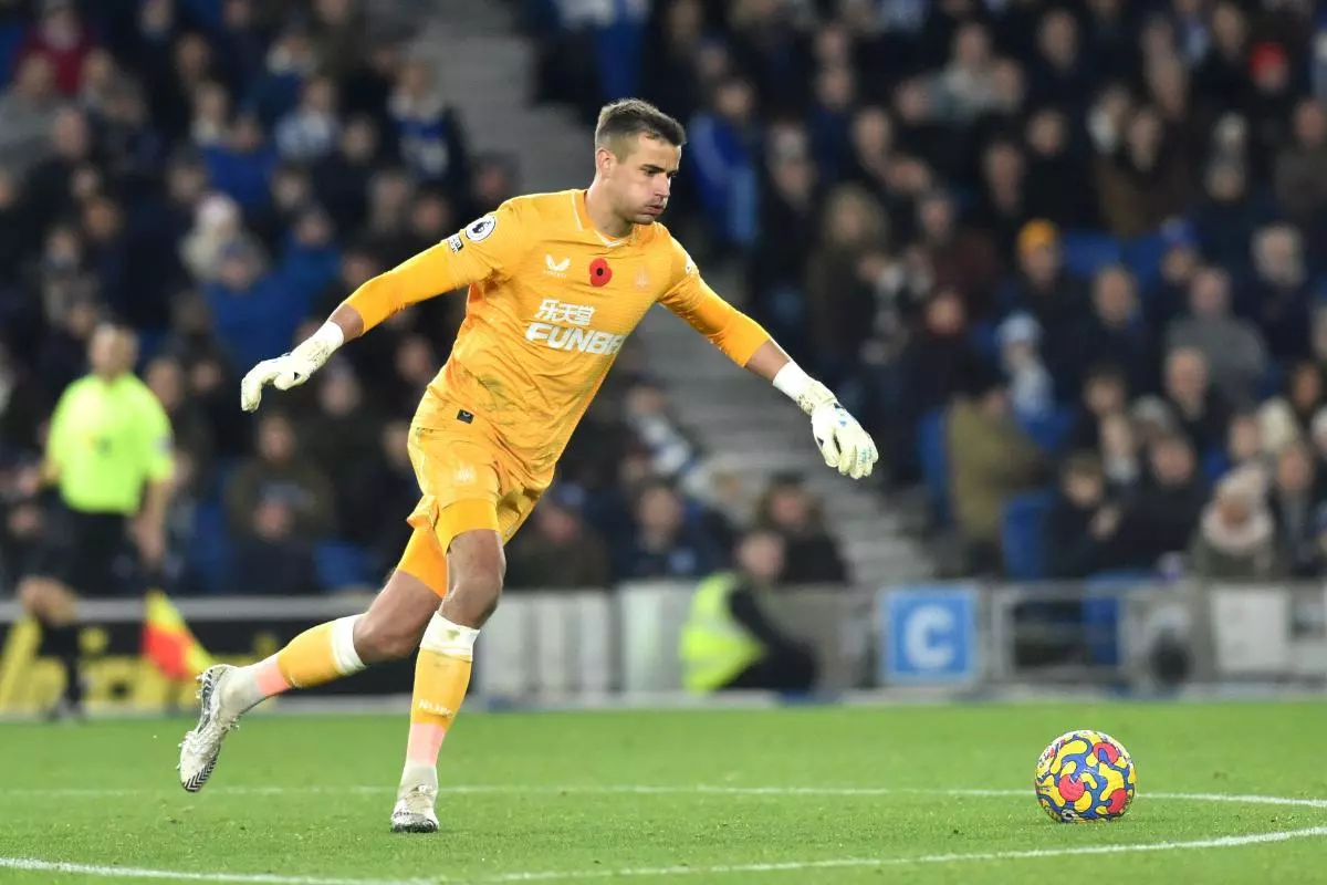 Newcastle United goalkeeper Karl Darlow