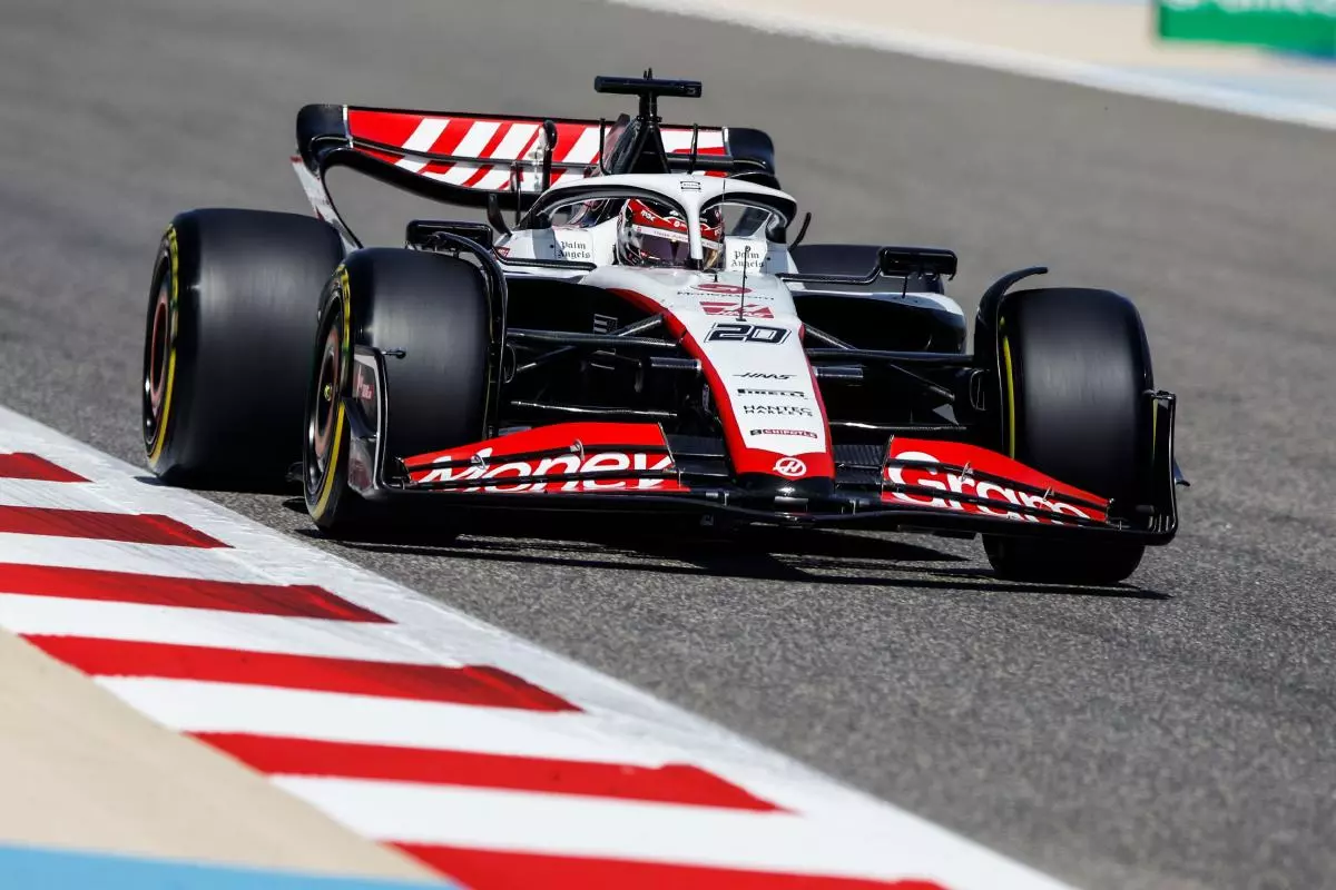 Kevin Magnussen of Haas 24 Feb 2023