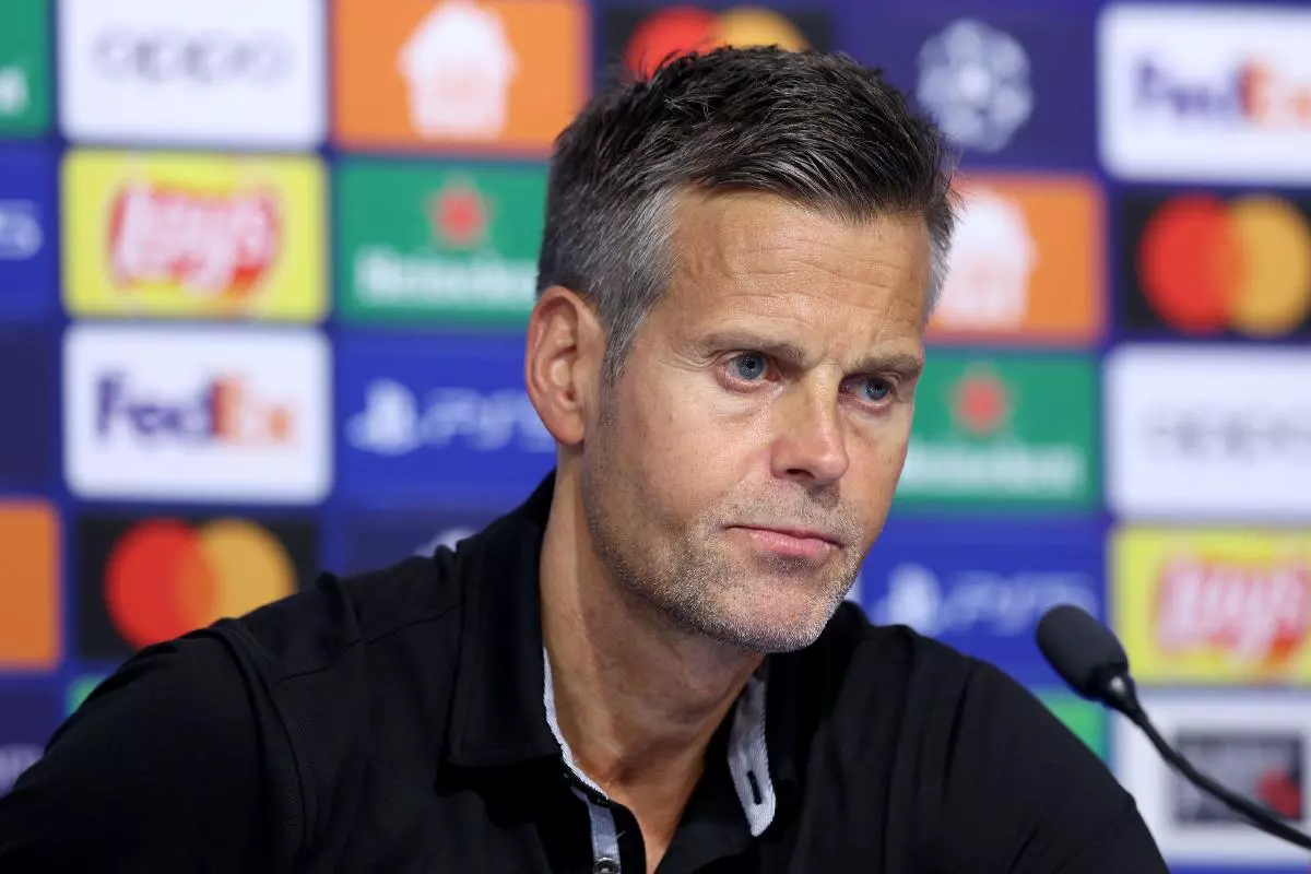 Bodo/Glimt Head Coach Kjetil Knutsen