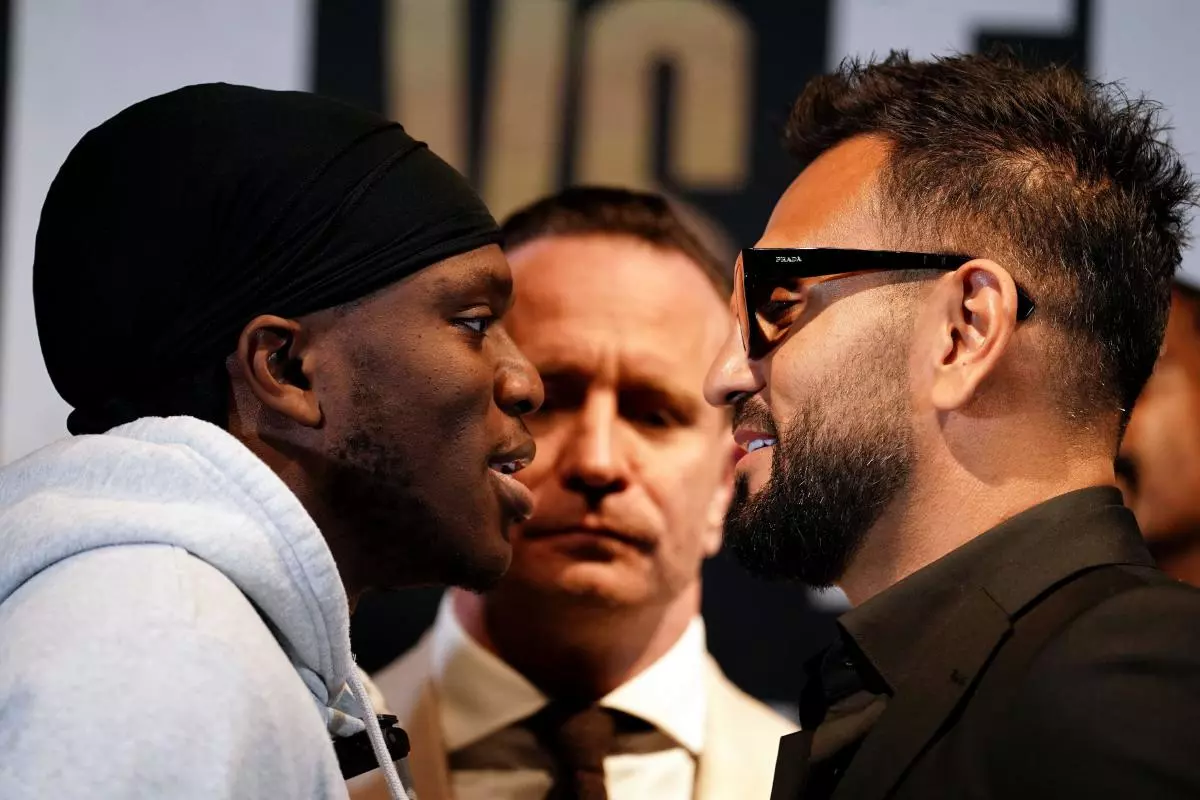 KSI and Joe Fournier