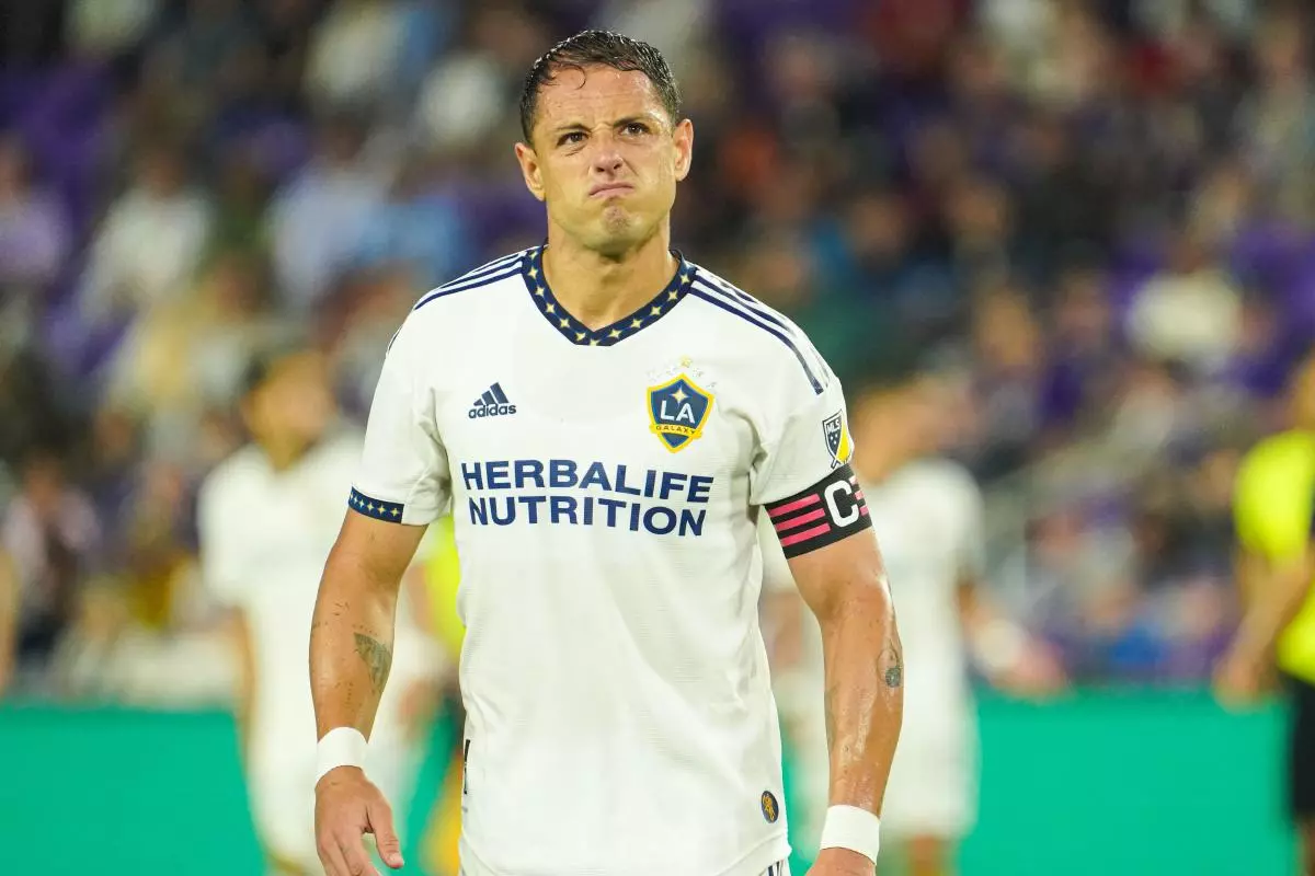LA Galaxy forward Javier Chicharito Hernandez