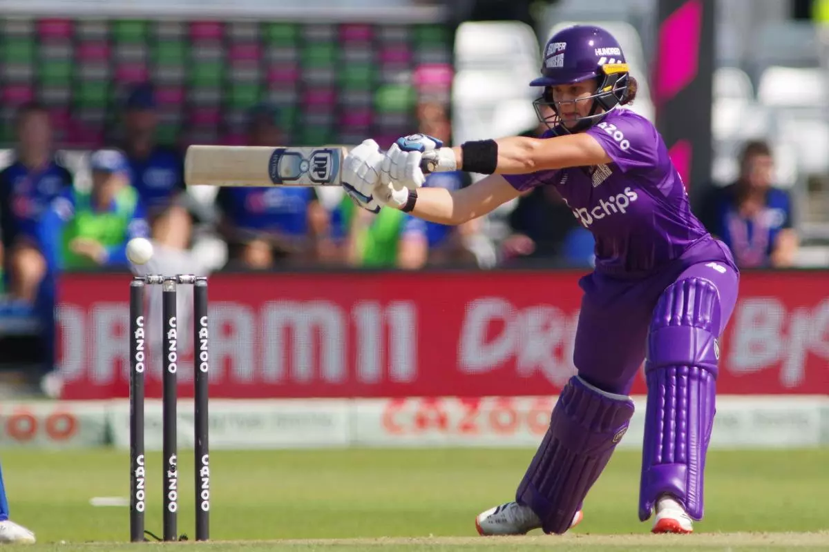  Laura Wolvaardt batting for Northern Superchargers Women
