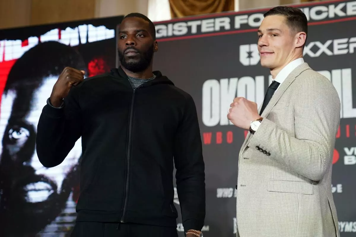 Lawrence Okolie (left) and Chris Billam-Smith