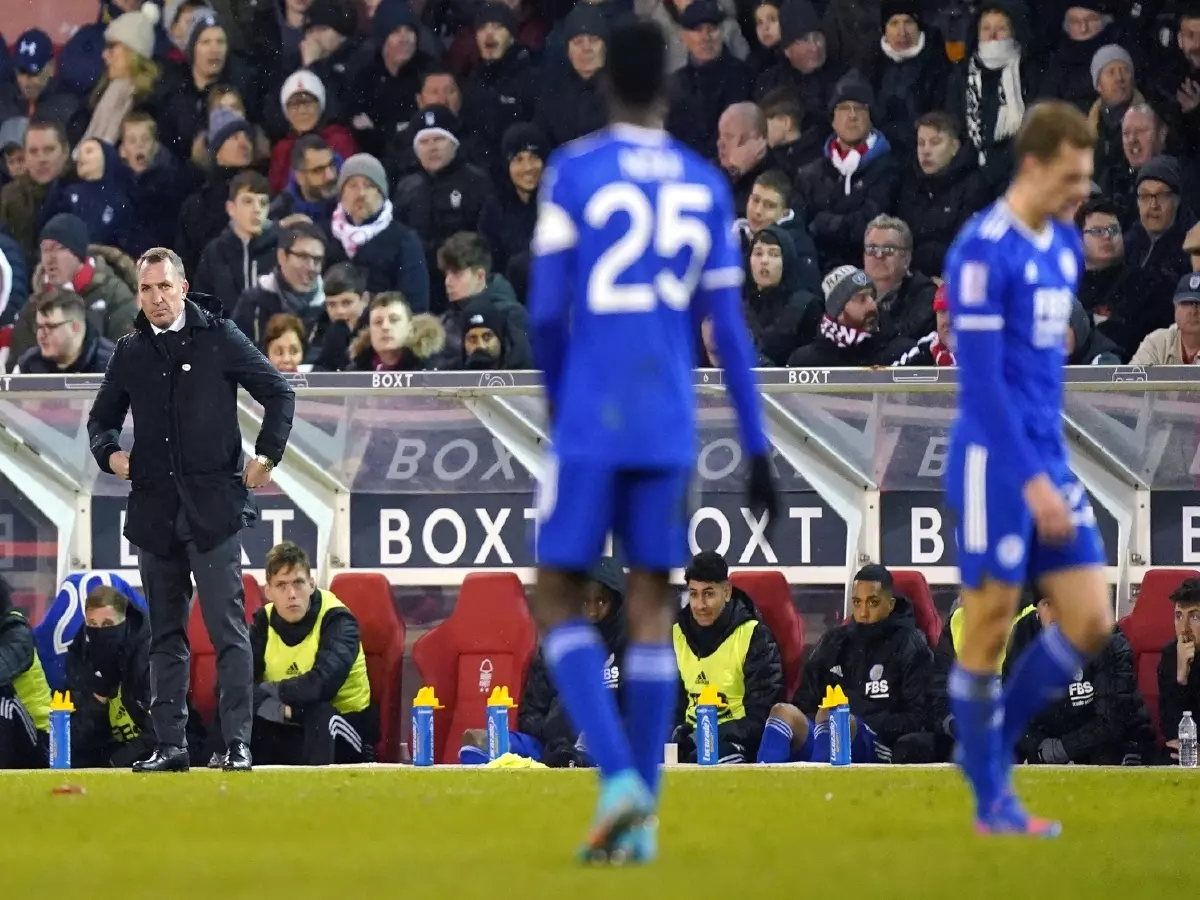 Leicester City boss Brendan Rodgers FA Cup exit Feb22
