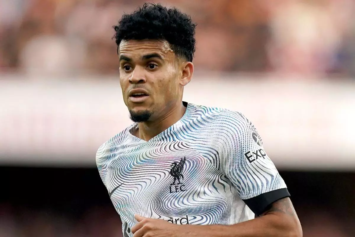 Luis Diaz of Liverpool