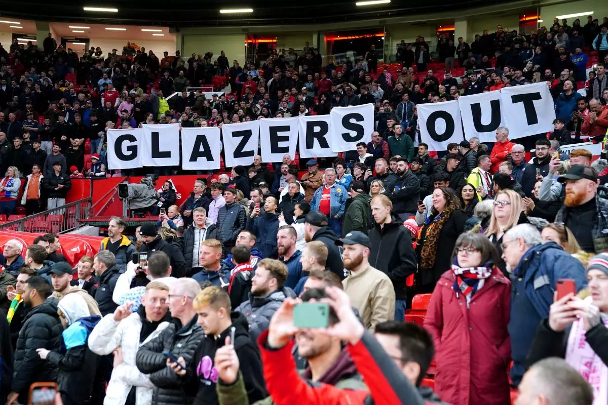 Manchester Untied's anti-glazer protest
