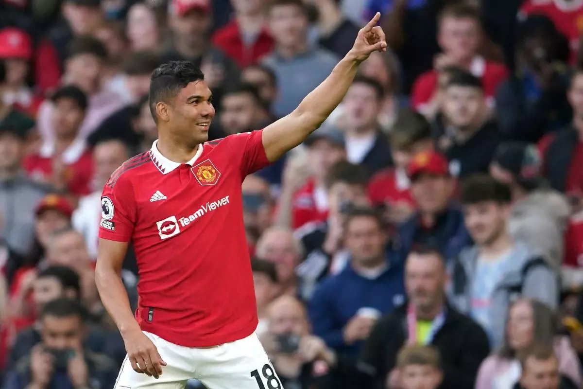 Manchester United's Casemiro 