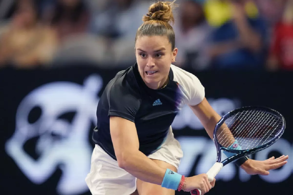 Maria Sakkari at the WTA Finals - Nov 2022