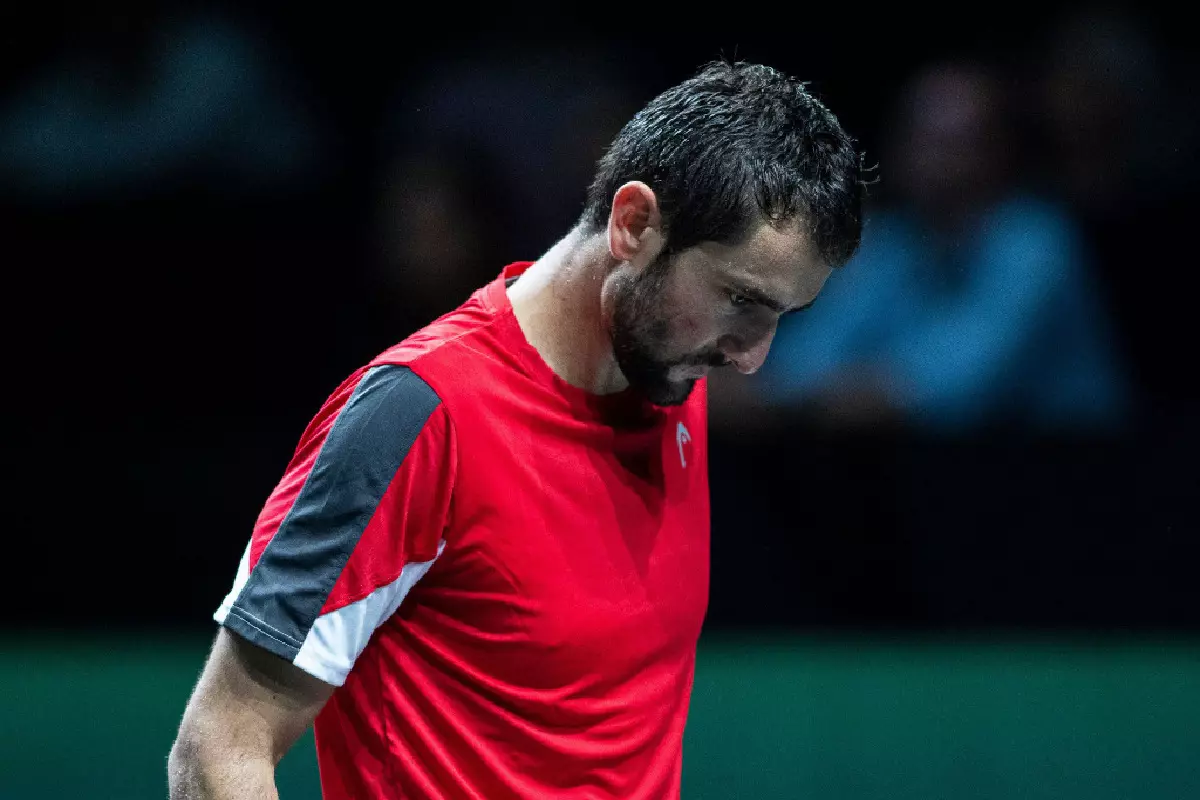 Marin Cilic sad