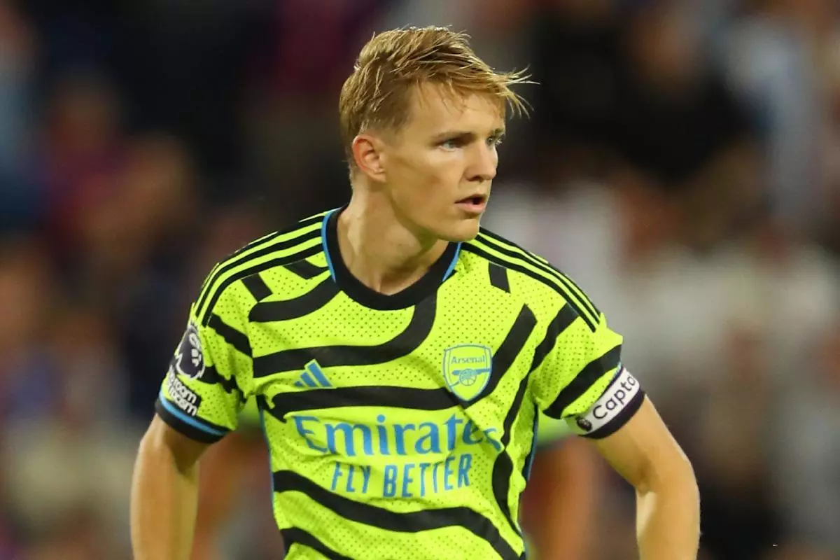 Martin Odegaard of Arsenal