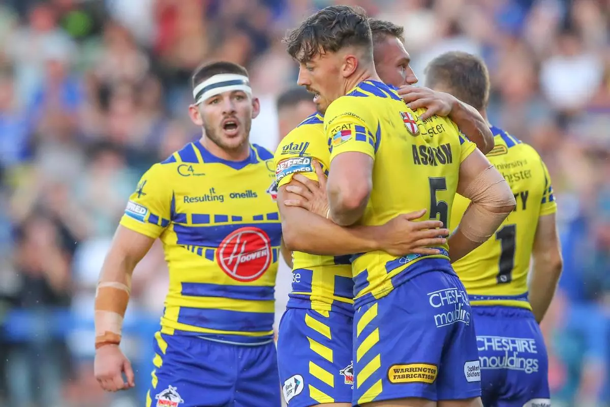 Matty Ashton of Warrington Wolves 