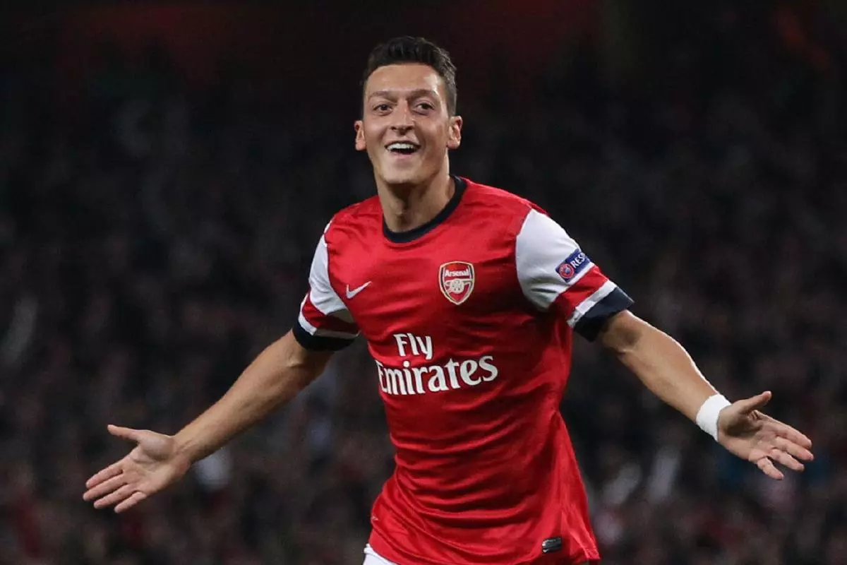 Mesut Ozil of Arsenal Oct 2013