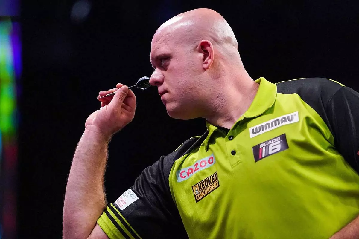Michael van Gerwen Premier League darts