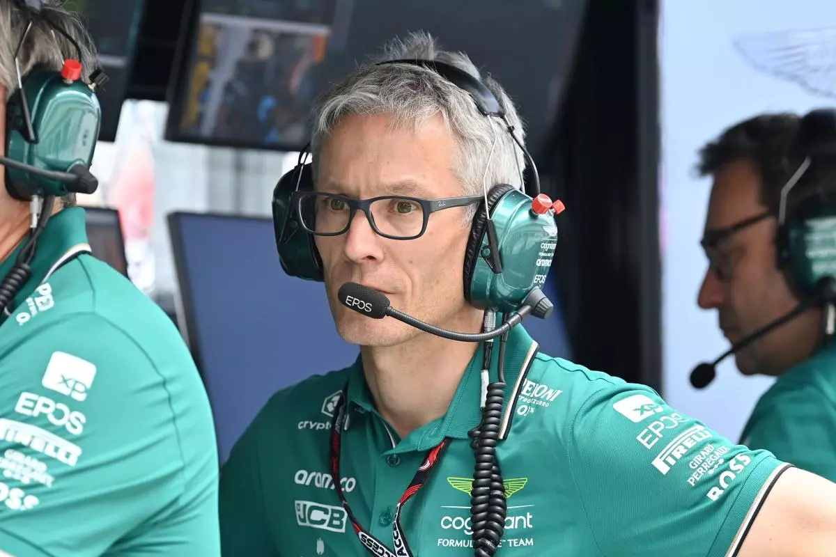 Mike Krack of Aston Martin 7 May 2023