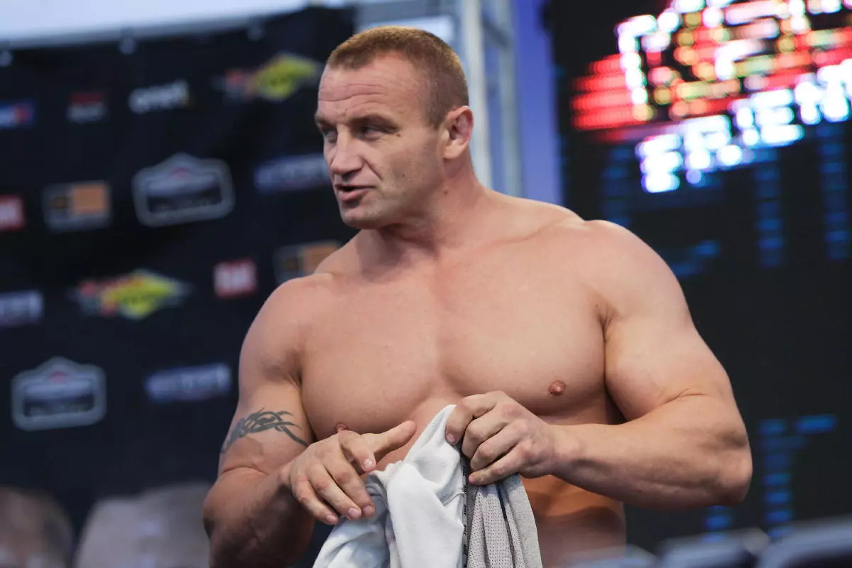 MMA fighter Mariusz Pudzianowski