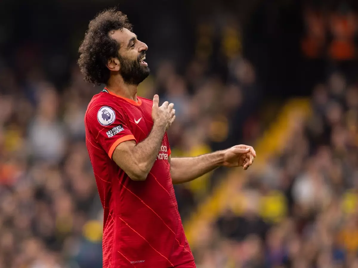 Mo Saah goal celebration vs Watford Oct21