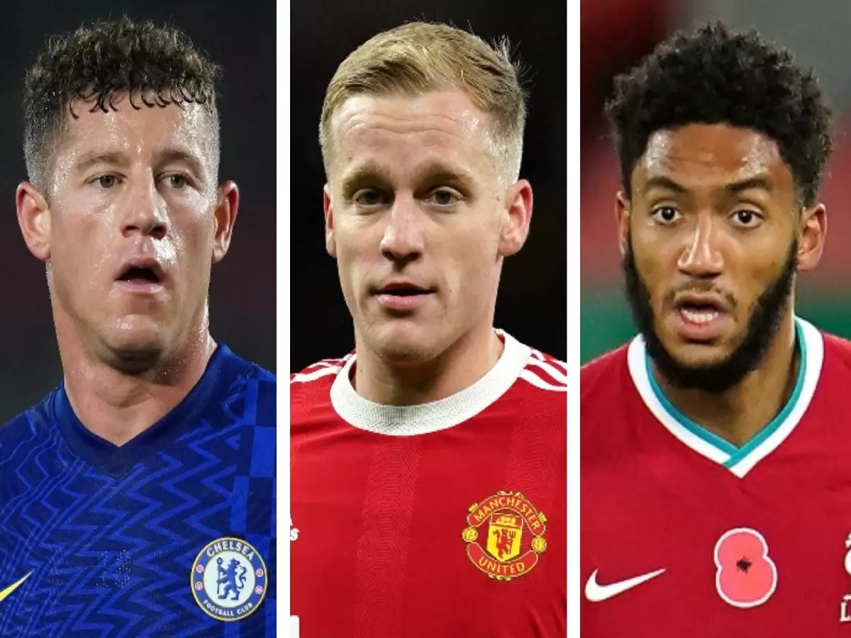 Ross Barkley Donny Van De Beek Joe Gomez