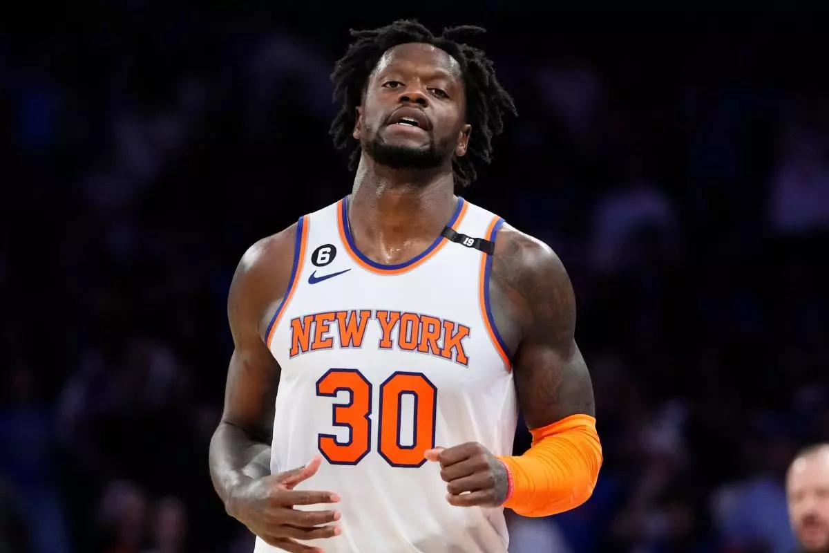 New York Knicks' Julius Randle