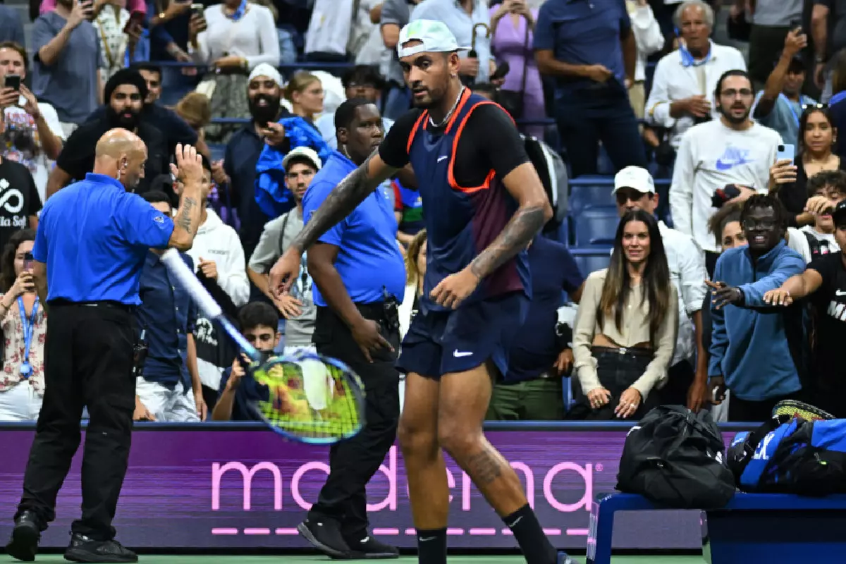 Nick Kyrgios exits the 2022 US Open