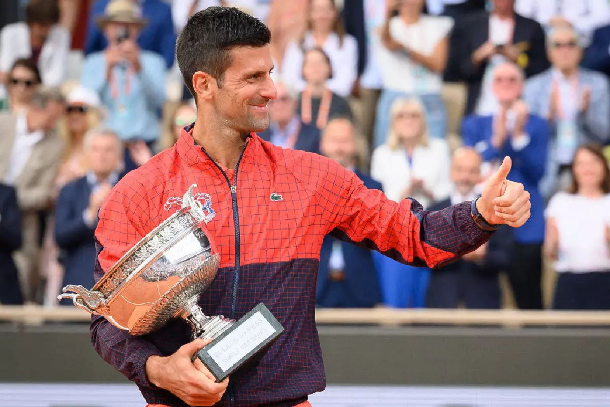 Novak Djokovic 2023 French Open