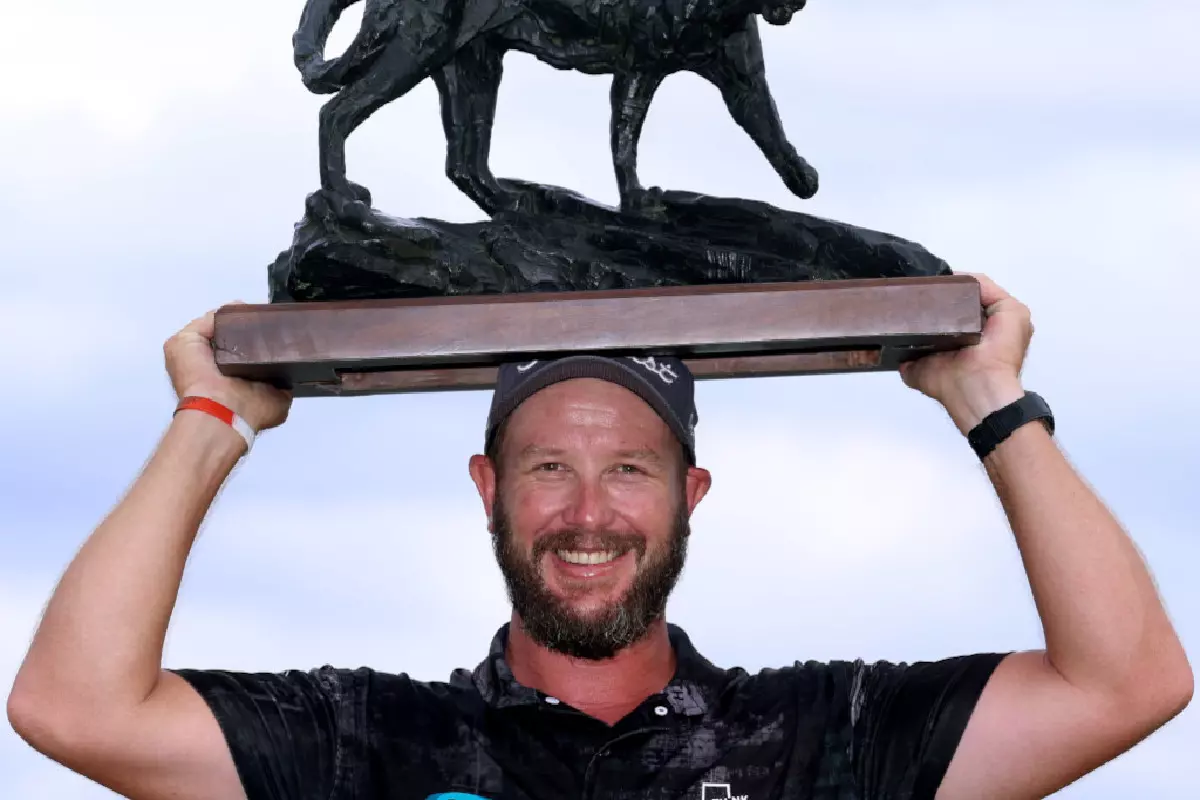 Ockie Strydom wins Alfred Dunhill 